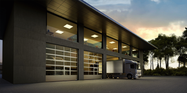 Dårlig isolerte porter gir unødvendig energitap