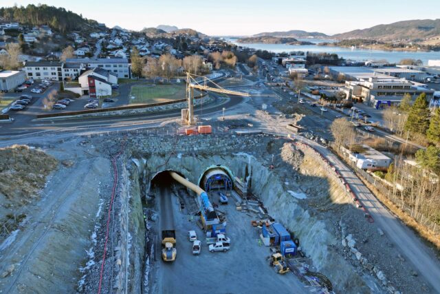 Har avdekket forhøyede nivåer av nikkel og krom i tunnelstein