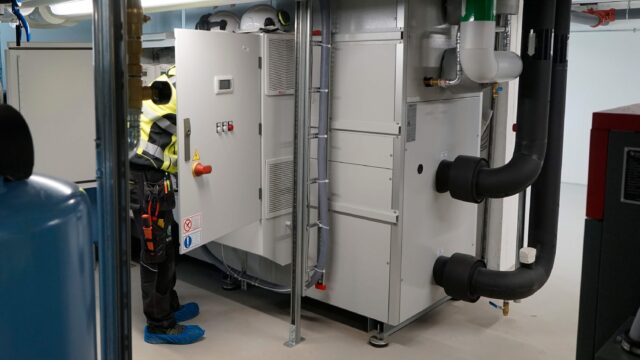 – Fremtidens næringsbygg bygges med varmepumper