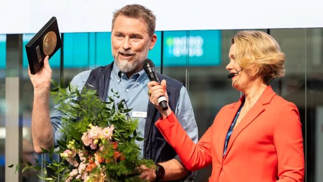 Hybridstender fra Gyproc vinner Nordbyggs gullmedalje