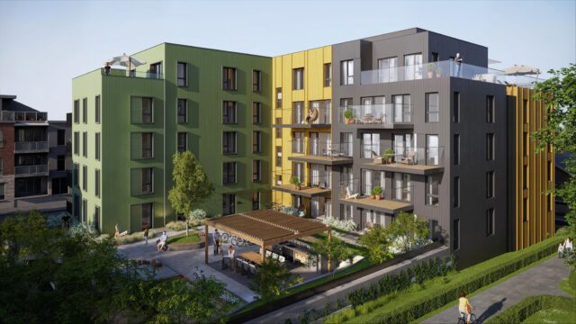 Peab bygger  46 leiligheter i Sarpsborg sentrum