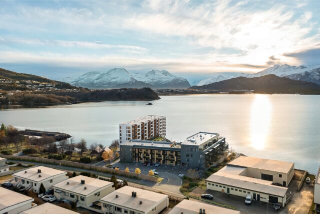 Peab igangsetter bygging av leilighetsprosjekt i Ålesund
