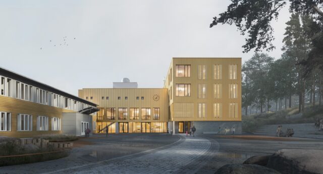 Betonmast utvider og oppgraderer Greveløkka skole