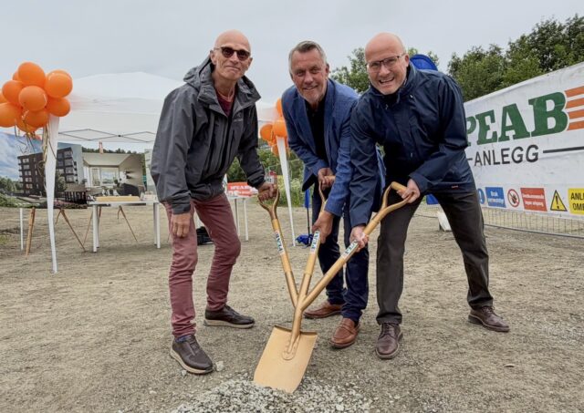 Første spadetak for Einerhagen i Tromsø