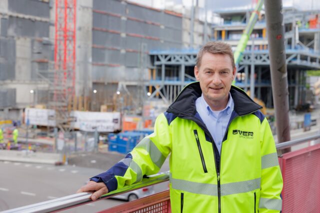 Glidestøpen er i gang på Over Spektrum – Oslos nye landemerke