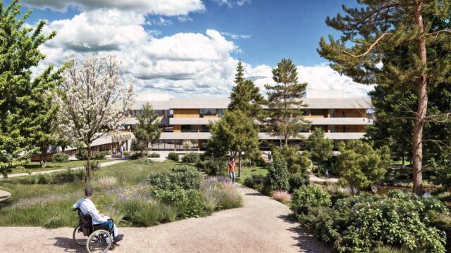 Klart for byggetrinn 3 ved Sunnaas sykehus