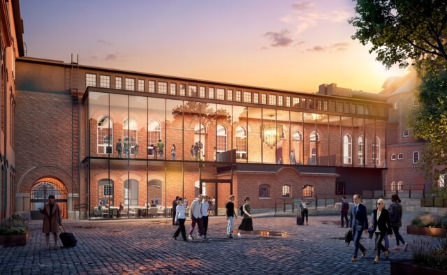 Historisk papirfabrikk blir spektakulært livsstilshotell