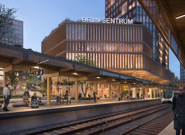 Sender inn planer for 600 boliger i Bryn Sentrum