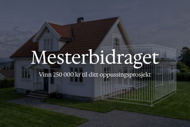 Mesterhus lanserer Mesterbidraget
