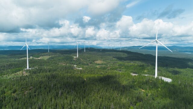 Inngår ny serviceavtale på vindkraftanlegg