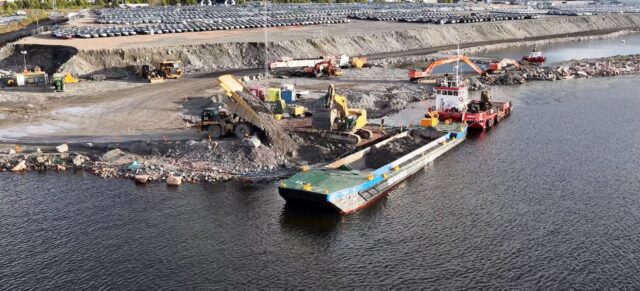 Skaper 200 mål byggeklar tomt i Gilhusbukta