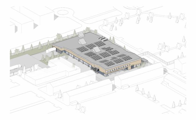 Veidekke bygger nytt forpleiningsbygg på Terningmoen